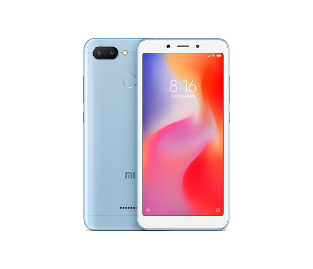Xiaomi Redmi 6 3/32GB Dual SIM LTE Blue - 437416 - zdjęcie